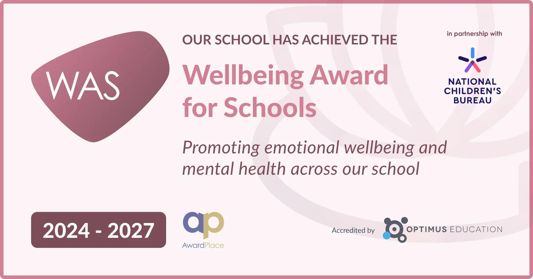Wellbeing Award for Schools