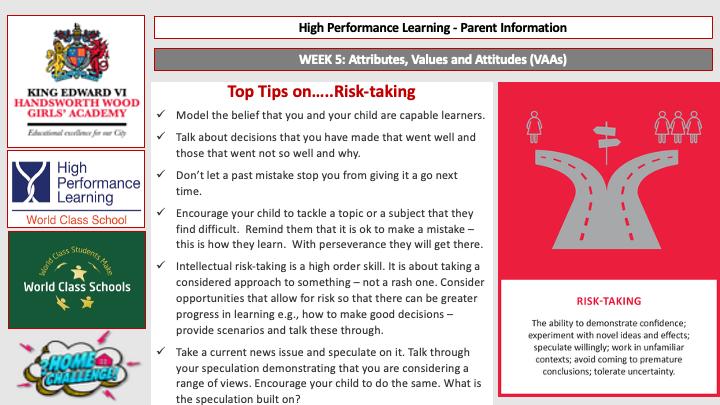 Risk Taking