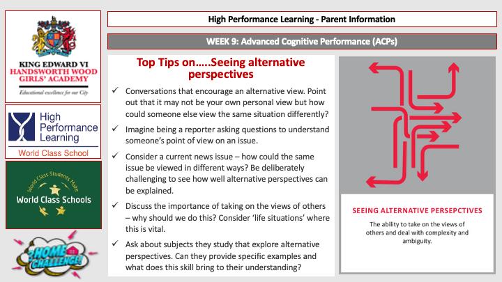 Seeing Alternative Perspectives