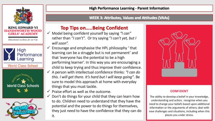 Being Confident