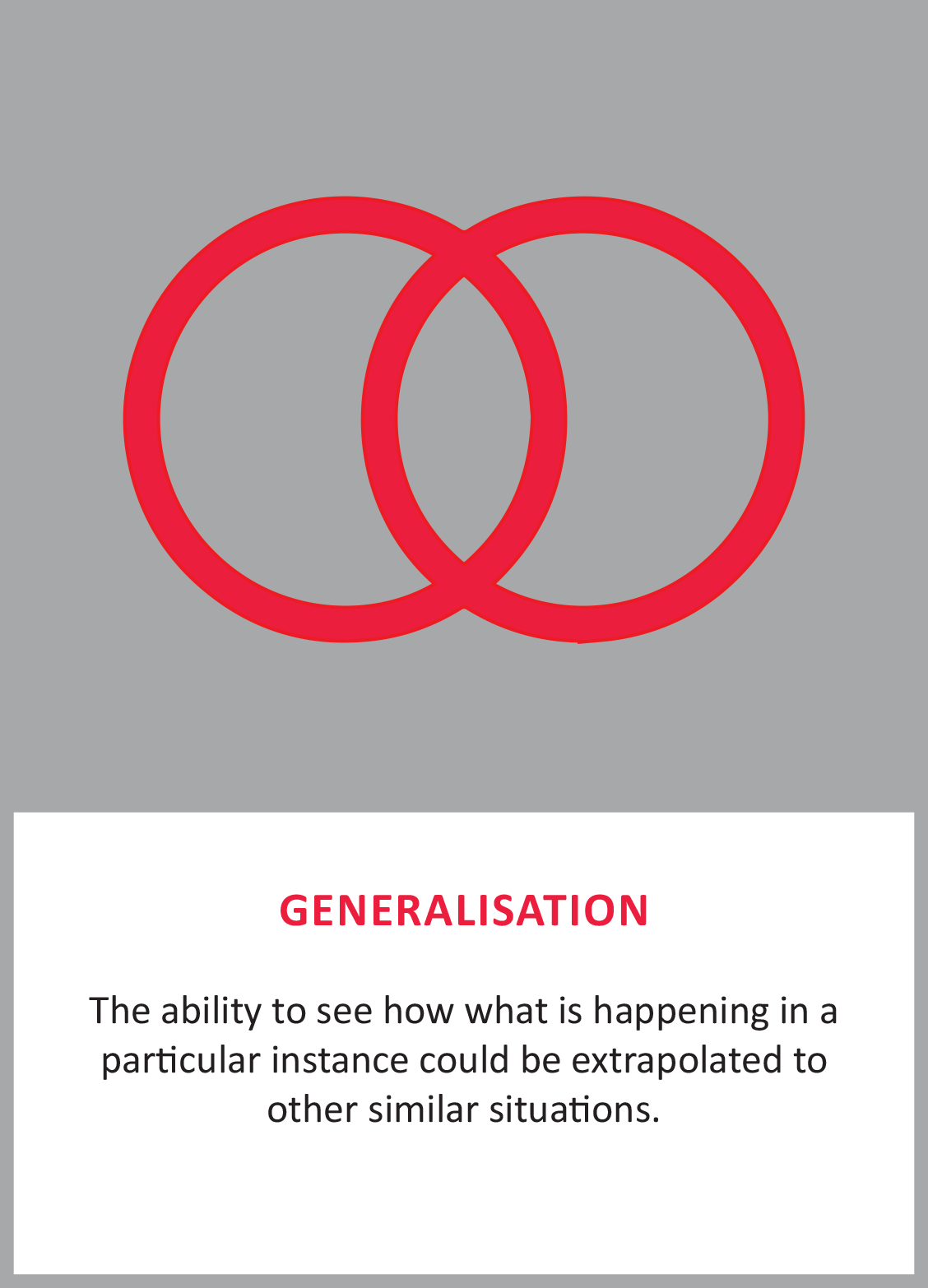 Generalisation icon